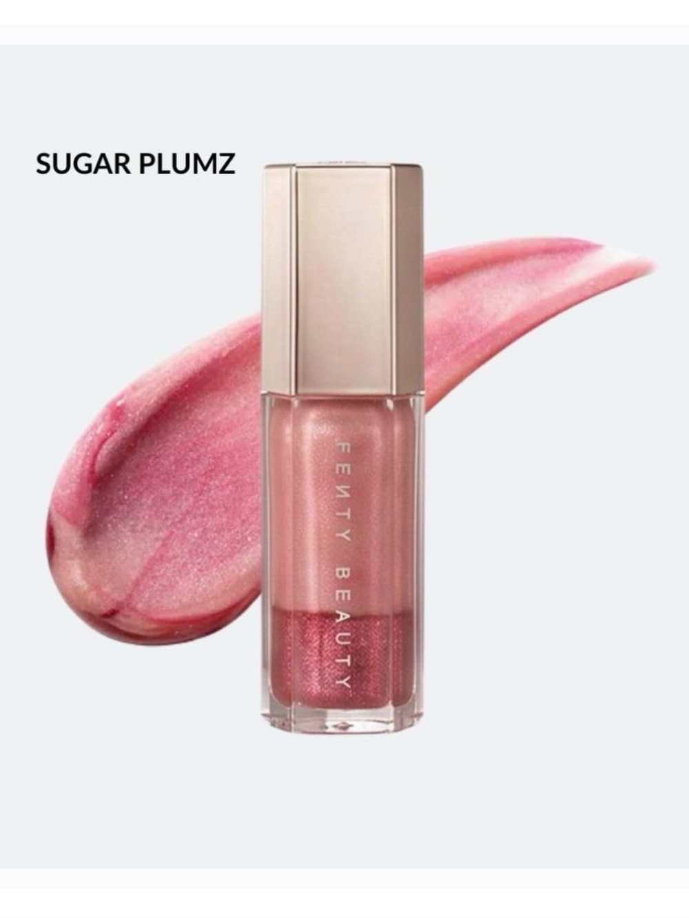 Sugar Plumz Shimmering Lip Gloss - Shimmering Rose